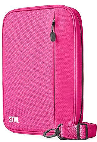 Scribbles That Matter - Astuccio A5 + organizer per diario - Astuccio Kawaii di grande capacità, portapenne, astuccio per pennarelli, diario e cancelleria - rosa