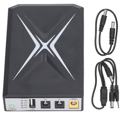 Mini UPS Portatile 10400mah Batteria Backup Per Router Modem Telecamere Allarmi
