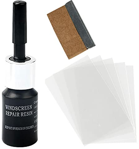 Neamou Glas Reparatur Flüssigkeit, Glas Reparatur Set, Windshield Repair Kit Für, Steinschlag Reparaturset Windschutzscheibe, Cracked Glass Repair Kit