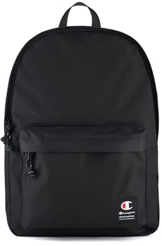 Champion Unisex Lifestyle Bags Script Shop-(806019) 21l Rucksack, Schwarz (NBK)