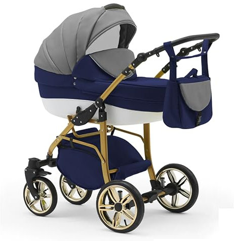 Kinderwagen 2 in 1 Neo Gold inkl. Sportsitz - 13 Teile - in 22 Farben