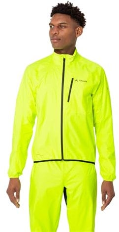 VAUDE Men's Drop Jacket III |Leichte Regenjacke - Ultraleicht & Wasserabweisend | Ceplex active Technologie | Klein verpackbar | Umweltfreundlich | Eco Finish Green Shape-Label