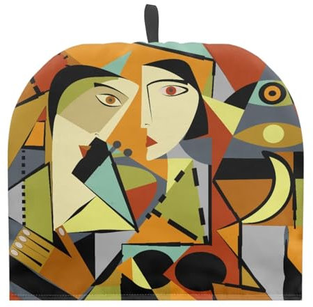 Drnuikhe Tea Cosy for Teapot Large Tea Cozy for Teapot British Tea Cozies for Party Wadding Tea Cosy Covers Fit 1 to 6 Cup Teapot Warmer Neutral 12.9 * 10.4 in