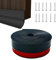 Garage Door Seal Heavy Duty Rubber 6m Garage Door Draught Excluder with Self-Adhesive, Windproof Waterproof Bottom Seal Strip for Car Garage, Wood/Metal Doors (Weatherproof, Durable)