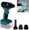 Für Makita 18V Lithium-Ionen Akuu Jet Trockengebläse, 130000 U/min Druckluft Duster, Einstellbarer Luftduster, Jet Lüfter Mini Gebläse für Auto, Computer, Tastatur (Keine Batterie)