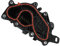 1x alloggiamento termostato for auto in plastica nera/adatto for NISSAN QASHQAI J11/J12/X-TRAIL T32/KICKS/TOWNSTAR/PULSAR #110607087R