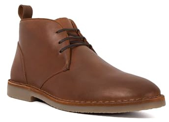 Dune London Mens CASHED Casual Chukka Boots Size UK 10 Desert Boots