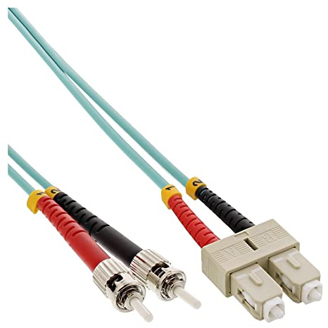 InLine 82502O LWL Duplex Kabel, SC/ST, 50/125µm, OM3, 2m