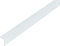 Alberts 485092 Cornière | plastique, transparente | 1000 x 20 x 20 mm