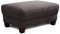 CAVADORE Hocker Gootlaand / Passend zu Landhaus Garnitur Gootlaand / Sitzhocker mit Federkern / 101 x 66 x 45 / dunkelgrau