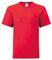 Fruit of the Loom Kids Iconic T-Shirt Größe 104-164, Farbe:rot, Größe:128