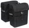 New Looxs Vigo Double Dubbele Fietstas, Black, 37 Liter