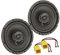 tomzz Audio 4002-003 TA16.5-Pro Lautsprecher Einbau-Set kompatibel mit Alfa Romeo 156 166 FIAT Ducato Barchetta Punto Lancia 165mm Koaxial System