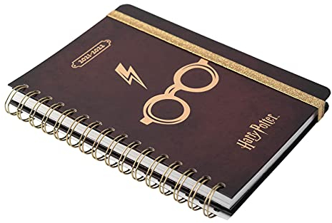 Grupo Erik Harry Potter Schulplaner 2021 2022 - Brille und Blitznarbe Ringbuch Kalender 2021 2022 - Terminkalender 2021 2022 Wochenübersicht
