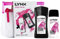 LYNX Attract for Her with a 2 in 1 Duo Shower Gel and Body Spray Wash bag Gift Set Festive gifts for her 2 piece