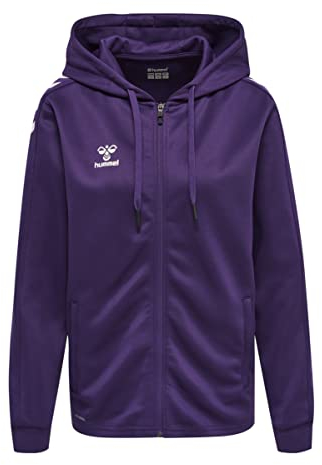hummel hmlCORE XK Kapuzenjacke Damen lilaweiss, L Damen