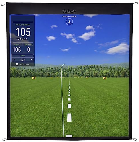 GoSports 7 ft Golf Simulator Impact Screen