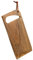 Navaris Grillspachtel aus Holz mit Flaschenöffner - Grillschaber aus Akazie - Spachtel Schieber Schaber - Grillbürste aus Holz - Holzspachtel Grill BBQ Zubehör