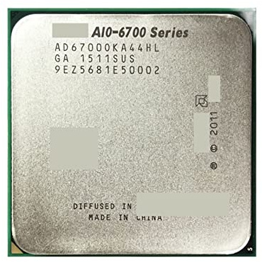 Computerhardware APU A10 6700 APU A10 6700k AD6700OKA44HL Sockel FM2 Quad CORE CPU 3,7 GHz Fertigungspräzision