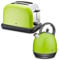 KHG Frühstücksset Wasserkocher & Toaster, Lime-Grün, Kessel-Kocher 1,7 Liter, 360° Sockel, Kalkfilter, Kontrollleuchte, automatische Abschaltung, 6 Röststufen, Aufwärm-, Auftau- & Stop-Taste
