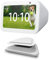 All-New Stand for Show 5 (3rd Gen) | Adjustable to Improve Viewing Angle | Swivel and Tilt Accessories Compatible with Show 5 Smart Display & iPhone Models | White