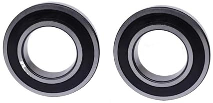 Accessoires de machine à laver, compatibles for LG, 1 jeu de joint d'huile de roulement, joint d'eau de machine à laver de tambour (37 * 66 * 9,5 * 12) + roulements 2 pièces (6205 6206) pièces de bagu