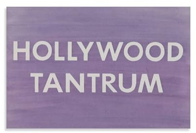 American Popist Artist Ed Ruscha, Hollywood Tantrum, abstraktes Poster, Gemälde auf Leinwand, Wandkunst, Poster, Rollbild, Druck, Wanddekoration, Heimposter, 40 x 60 cm
