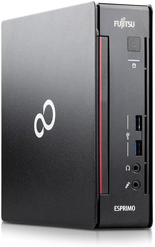 Fujitsu Esprimo Q556 Mini Pc Desktop Intel Core i5-6500T 3.10 Ghz Ram 16GB SSD 128GB Windows 11 Pro - Office 2019 - WIFI usb - DVD - DVI Display Port LAN (Ricondizionato)