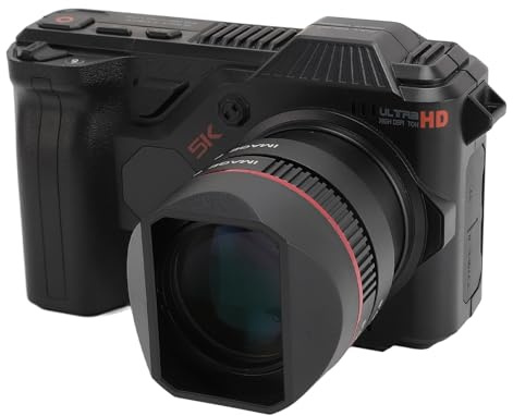 5K-Digitalkamera, 5G WiFi 50 MP, 50-facher Digitalzoom, Fotokamera mit Großer Reichweite, 4-Zoll-IPS-Bildschirm, 4800 MAh, Vlogging-Kamera mit Vollfarb-Nachtsicht für Teenager