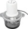 Tritacarne Elettrico, 350W 2L Tritatutto Rapido Miscelazione Piccolo Tritacarne per Verdure Aglio Spina UE 220V (Bianco)
