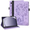 LSPCASA Protettiva Case Per Samsung Galaxy Tab A9 8.7 Pollici SM-X110/X115 Funzione Di Supporto Custodia Tablet Samsung A9 Con Slot Per Schede Cover Galaxy Tab A9 Con Fascia Elastica Porpora