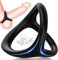 WreGmgg Multifunktions Silikon Armband Schwarz Y Form, Silikon Sport Zubehör Ring, Druck Reduktion Ring Spielzeug
