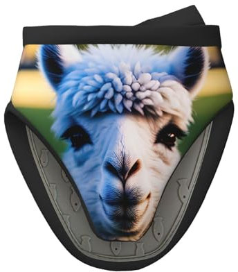 Simpatici guanti da forno in silicone, resistenti al calore, ideali per barbecue, cucina