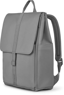 Bugaboo Wickelrucksack, Wasserabweisende Tasche aus nachhaltigem Material, Einfach zu reinigen, mit Wickelunterlage und isolierter Halterung für Flaschen, Moon Grey