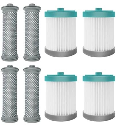 Aspirapolvere senza fili con spazzola a rullo e filtro HEPA. Compatibile con Tineco PURE ONE S11/S12, A10 Hero/Master, A11 Hero/Master.(SET m)
