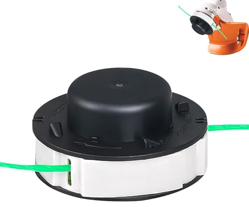 3 Stück FSA 56 Mähkopf Ersatz für FSA 56 Unkrautfresser Trimmer, Spulenschnur für Auto-cut 2-2, C2-2 Rasentrimmerköpfe, 4008-710-4301, 40087104301, Rasentrimmer Werkzeug