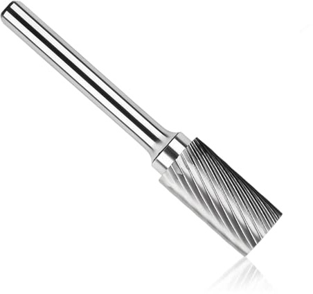 DEANKEJI Hartmetallfräser, 6 mm Schaft, Zylinderkopf, 12 x 25 mm