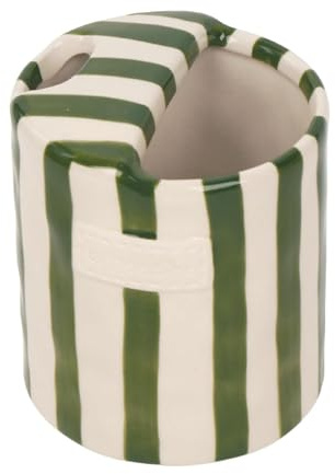 LuminaVerde Tazas de café, Taza de café y Taza de cerámica, Taza de gres pintada a mano para cocina y comedor