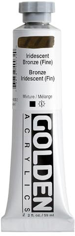 Golden Acrylique : 60ml épais BRONZE FINE IRIDESCENT