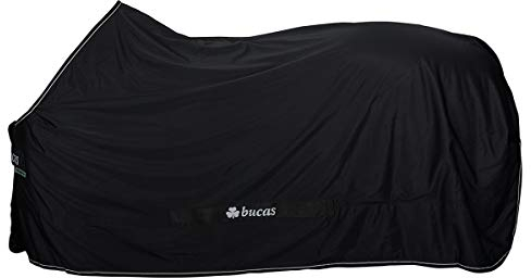Bucas Power Cooler Pferdedecke 125 Schwarz/Silber
