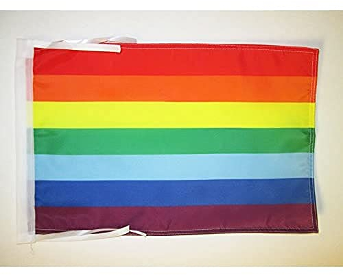 AZ FLAG - Flagge Quechua Von Bolivien Und Peru - 45x30 cm Mit Kordel - Qhichwa Fahne 30 x 45 Cm - Flaggen