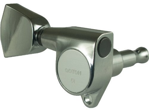 Gotoh Grover-Type 3-Per Side Machine Head Set Keystone Chrome