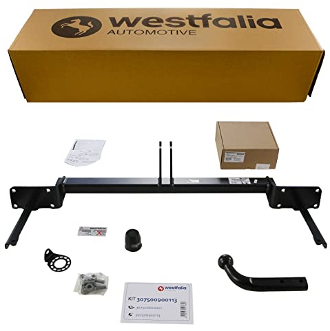 Westfalia Starre Anhängerkupplung für Ford Tourneo/Transit Connect (BJ 02/2014-08/2018) - nur für Fzg mit Vorrüstung - im Set mit 13-pol. fzg.-spez. Westfalia Elektrosatz