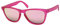 Ciffre EL-Sunprotect® Sonnenbrille Polarisierte Linsen Retro Vintage Style Nerd Look Stil Unisex Brille - Knall Pink verspiegelt