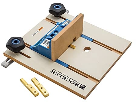 Rockler 422866 Router Table Box Joint Jig, Marrone