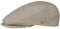 Mayser Delian UV-Schutz Flatcap Baumwollcap Schirmmütze Schiebermütze Sommercap Leinencap Herren - Made in The EU mit Schirm, Schirm Sommer Frühling-Sommer - 61 cm beige
