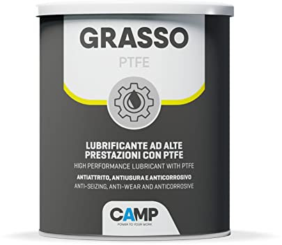 Camp Graisse Ptfe, Graisse lubrifiante Synthétique Haute Performance À Base de Ptfe, Effet Anti-Usure et Anti-Épileptique, 1 Kg