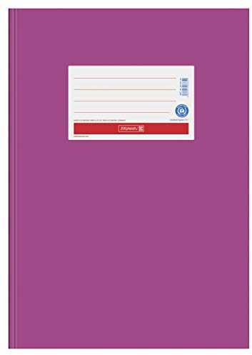 BRUNNEN Hefthülle aus Papier (10 Stück A4, Pink)
