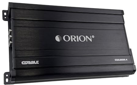 Orion Cobalt CBT Amplifier 2 or 4 Channels MAX Music Power (4 Channel, CBT2500.4)