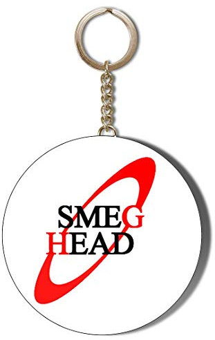 Gift Insanity RED DWARF SMEG HEAD 45mm CHAIN KEYRING BOTTLE OPENER